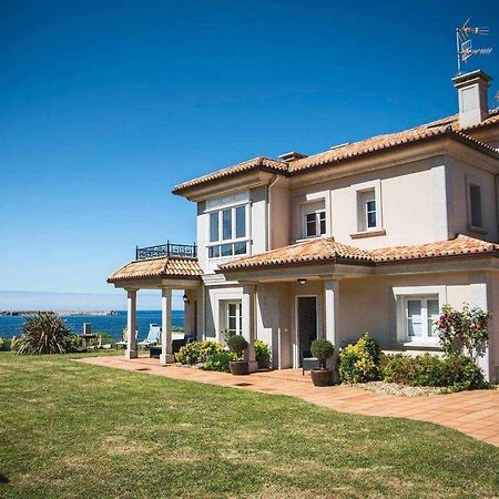 Chalet Pareado Con Jardin En 1ª Linea De Mar Villa Burela Exterior foto